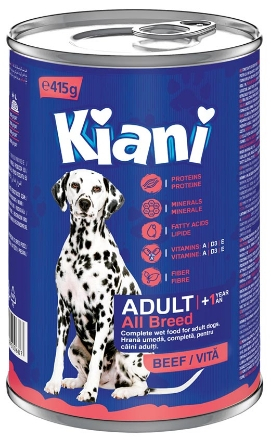 KIANI Adult All Breed with BEEF (+1year)